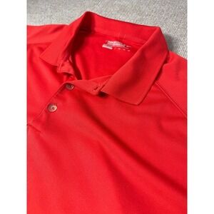 Nike Golf Dri-Fit Victory Short Sleeve Polo Shirt University Red XXL Tiger Woods